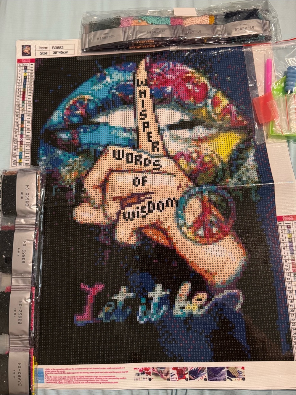 painting with diamonds